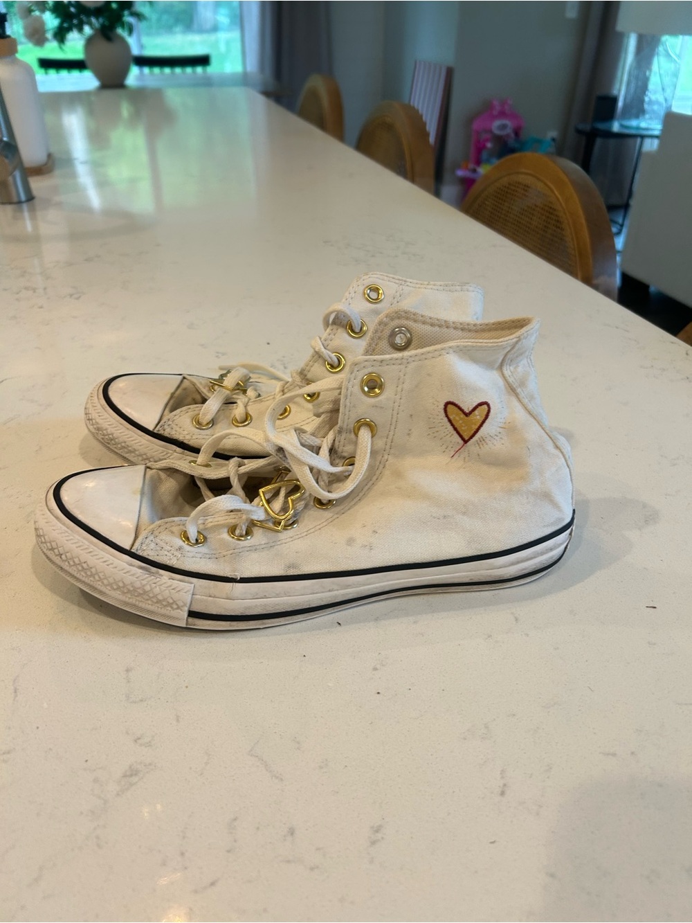 Converse high top sneakers